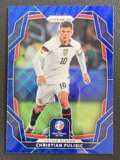 Christian Pulisic 2024 Panini Prizm Conmebol Copa America Blue Wave /199 #150