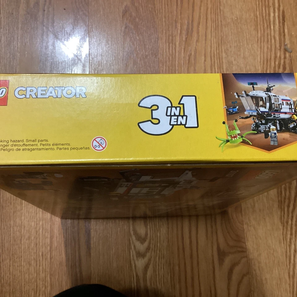 Lego 31107 Creator 3-in-1 Space Rover Explorer NEW Sealed - Image 4 of 4