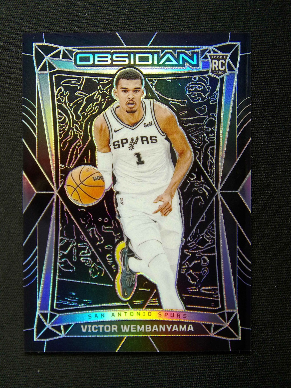 2023-24 Panini Obsidian Victor Wembanyama #9 RC Rookie