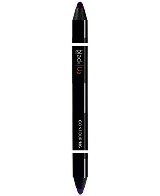 Black up Ombre Lips Double-Ended Contour Pencil CONTL03 Plum and Nude