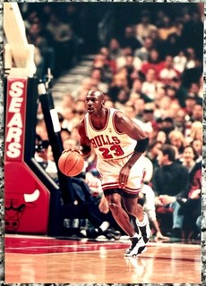 1997 98 Michael Jordan "The Final Championship Run" Type 1 Original Photo