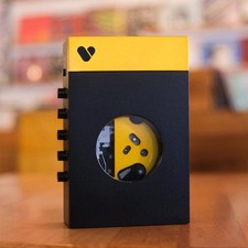 We Are Rewind WE-001 Amy Black Portable Cassette Player Recorder Black  Yellow