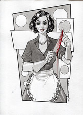 original,mario chavez,comic art,pinup,sketch,...