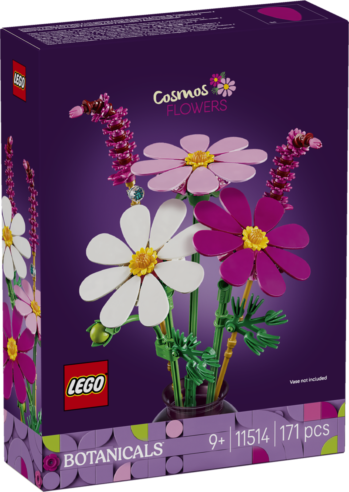 LEGO® Botanicals 11514 Kosmeen Pflanzenfans Blumentopf