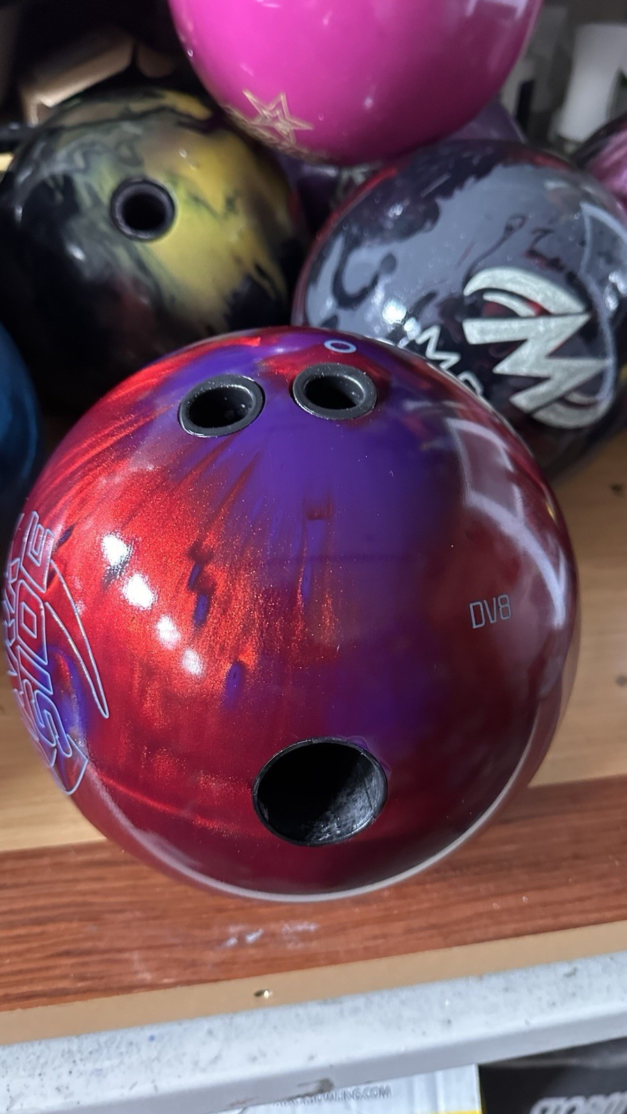 DV8 Dark Side Hybrid Bowling Ball