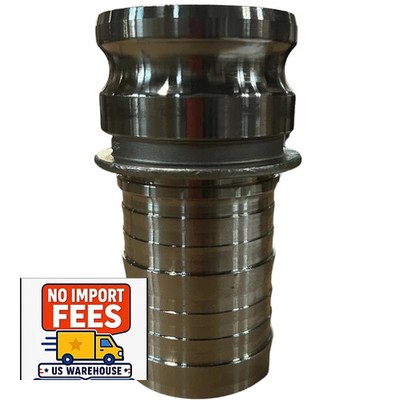3'' Dixon Cam & Groove Type E Adapter x Hose Shank