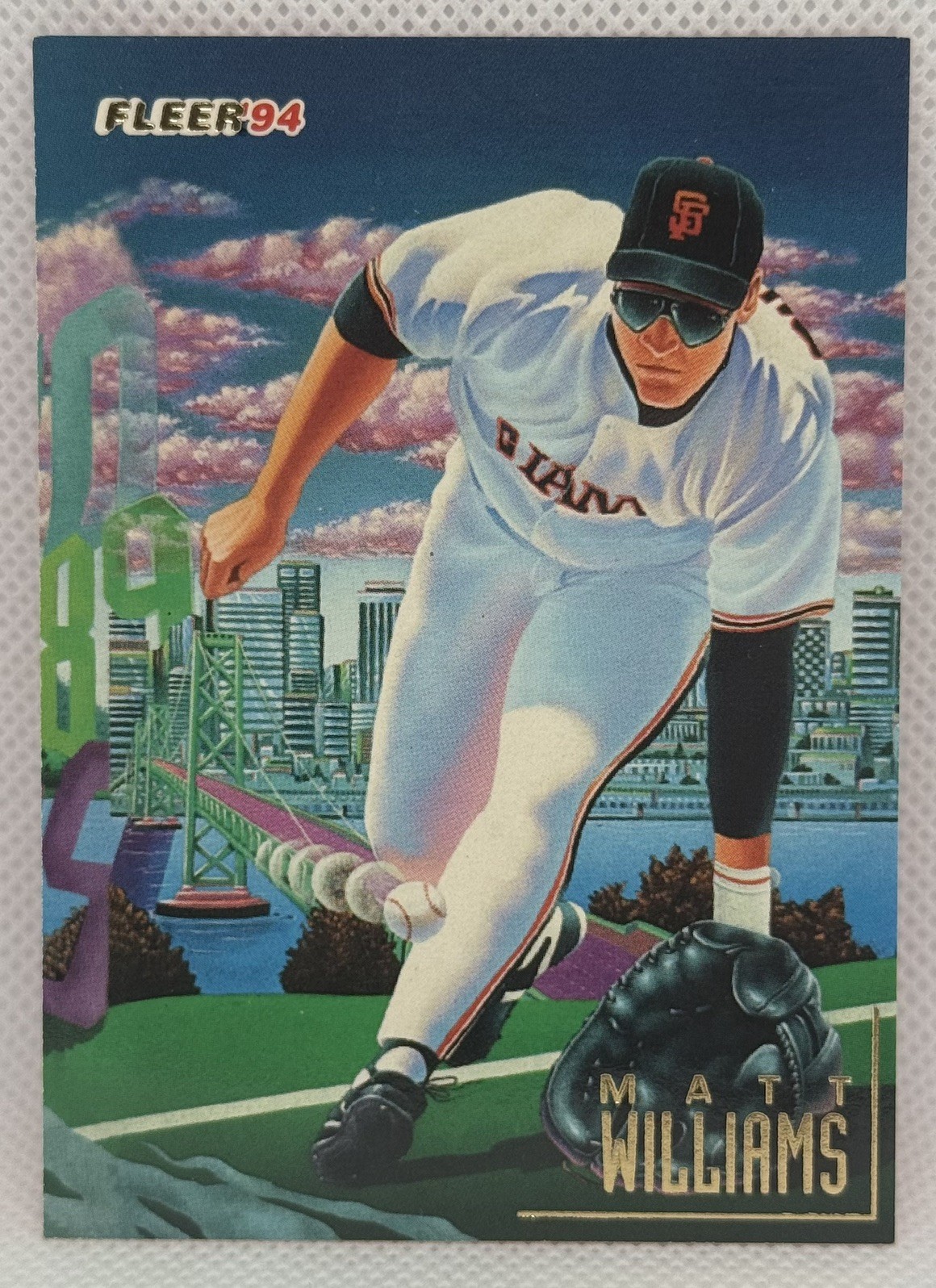 1994 Fleer Pro-Visions Matt Williams San Francisco Giants #3 Insert NM