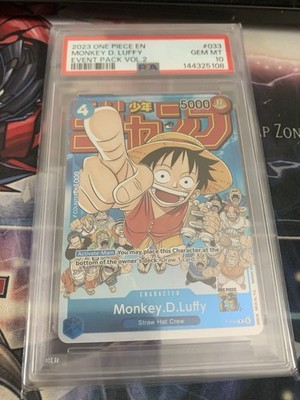 Monkey.D.Luffy (Event Pack Vol. 2) P-033 One Piece Promotion Cards