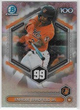2026 Bowman Chrome - Enrique Bradfield Jr. Bowman Top 100 Prospects #BTP-99