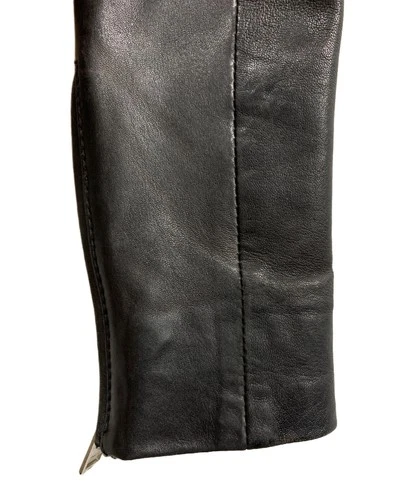 Diesel Lamb Leather Riders Jacket Men's Size XS Black image 8