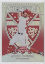 2018 Panini Chronicles Crusade Holo Prizm Bryce Harper #12 no9