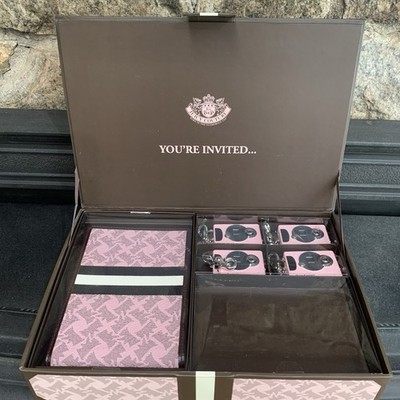 Juicy Couture Pam & Gela Vintage Party Invitation Set Box (NO INVITATIONS)
