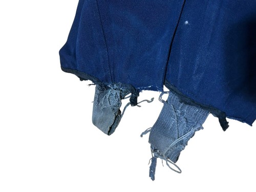 Vtg 40s White Stag Stirrup Pants Womens Size 28w Navy Blue High Waist Pleats - Imagen 3 de 11