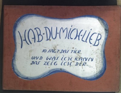 Hab - Du - Mich - Lieb: So sagt das Tier und was ich kann das zeig ich dir. Bock