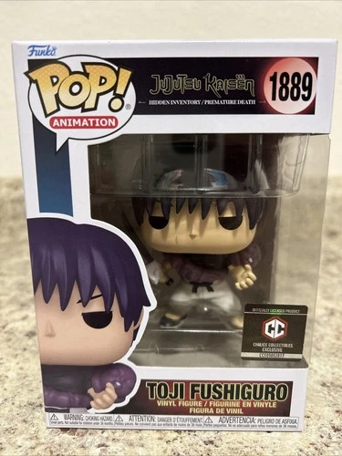 Funko Pop Jujutsu Kaisen Toji Fushiguro Chalice 1889 Minor Box Damage