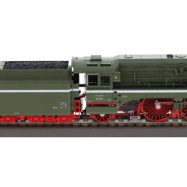 Roco 7100006 H0 Dampflok 18 201 Kohle, DR, Ep.III H0 + Neu - Bild 3 von 4