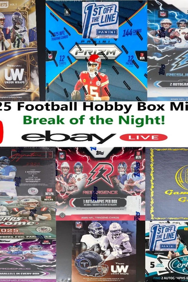 Break #697 FOTL PRIZM Resurgence 2025 Hobby Box Mixer x10