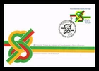 Dr Jim Stamps Portugal 1993 40 Years Friendship With Brazil First Day Cover