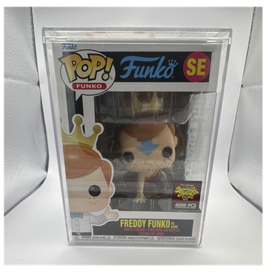 Funko Pop! Vinyl Freddy Funko as Aang Avatar Blacklight Battle Fundays 2022