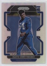 2021 Panini Prizm Rookie Silver Prizm Dayo Odeyingbo #387 16wc