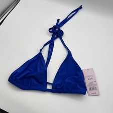 Wild Fable Size S 4-6 Blue Bikini Top NOT Padded