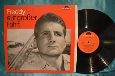 FREDDY AUF GROSSER FAHRT FREDDY QUINN rare POLYDOR CLUB SONDERAUFLAGE