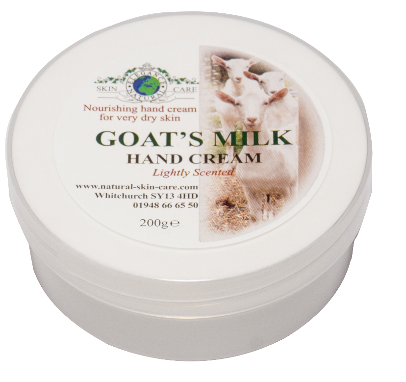 Goats Milk Hand Cream Dry sensitive itchy skin eczema dermatitis
