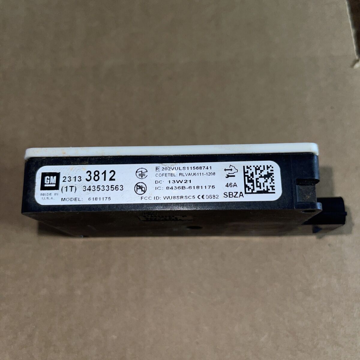 2014 Cadillac SRX Blind Spot Computer Module 23133812 for 2014 Cadillac SRX Blind Spot Computer Module 23133812 for