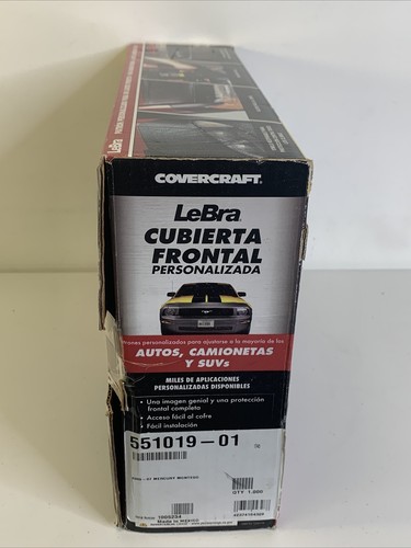 Covercraft LeBra 551019-01 Custom Front End Cover for 2005-2007 Mercury Montego - Picture 6 of 10