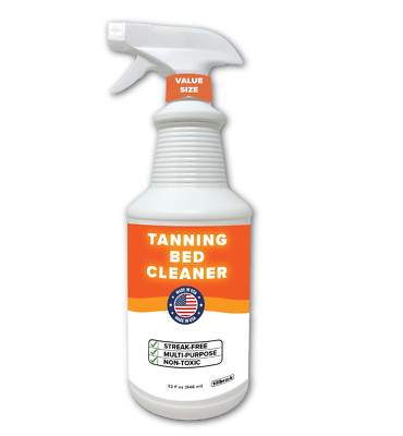 Tanning Bed Cleaner - 32 Oz  Acrylic Cleaner for Indoor Tanning Beds - Univer...