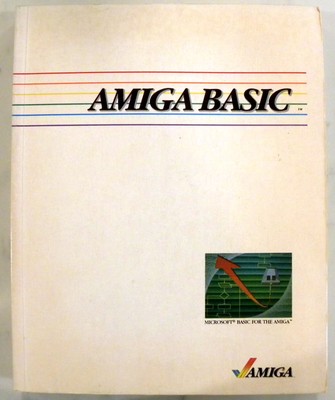 AMIGA BASIC Paperback Book 1000/2000/2500/3000/4000 COMMODORE
