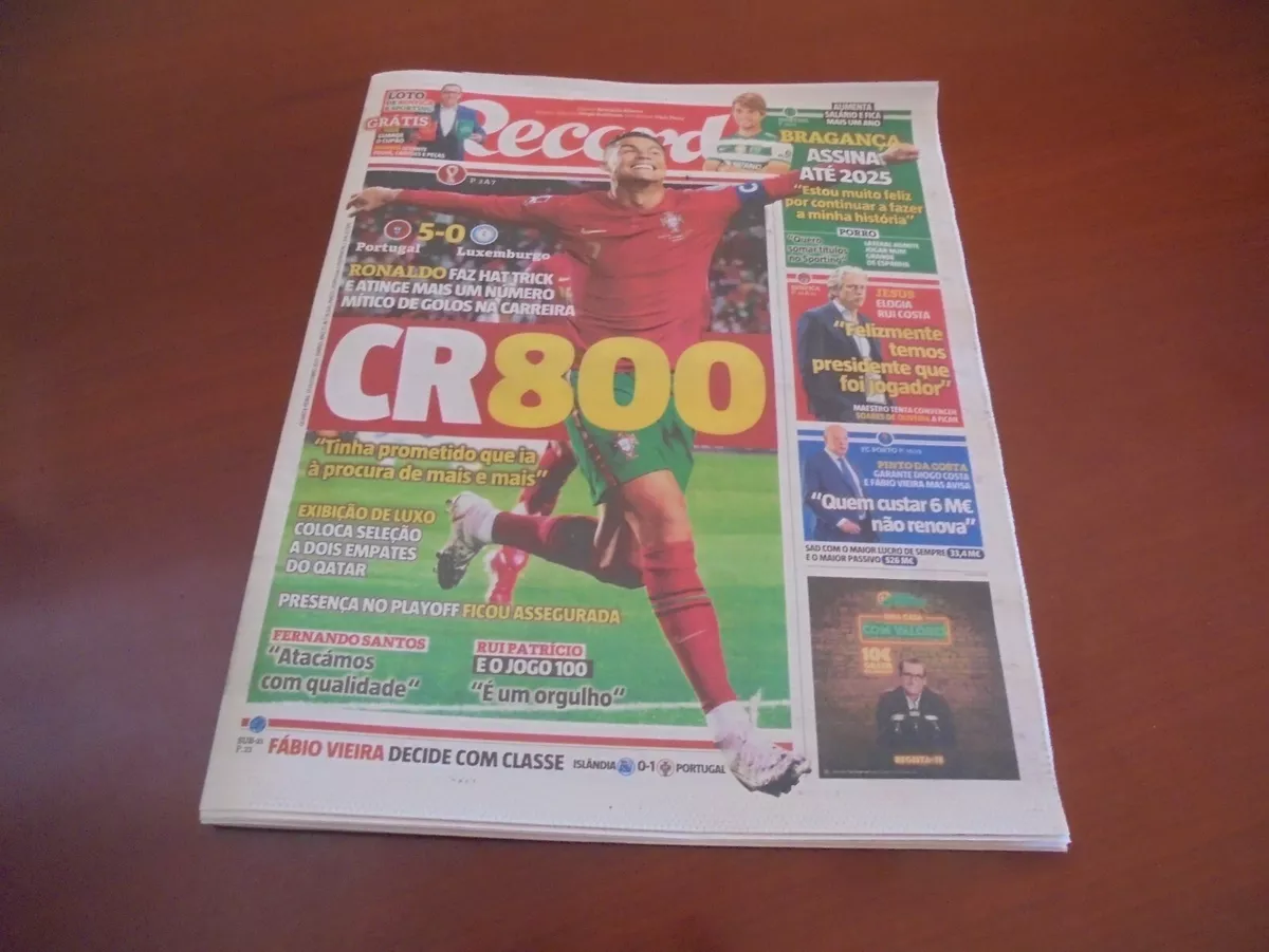 Ronaldo chega aos 200 jogos por Portugal - BOM DIA Luxemburgo