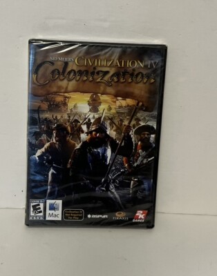 Sid Meiers CIVILIZATION IV COLONIZATION For MAC Computer ~ New Factory Sealed