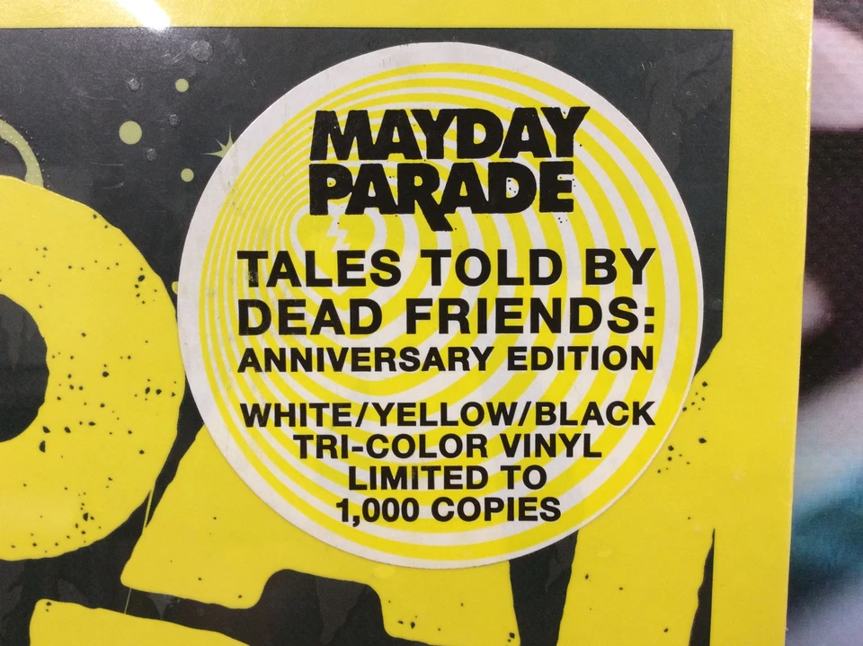 Mayday Parade Tales Told By Dead Friends 10" Ltd Ed Colour Vinyl FEAR00043 00’s - Image 2 of 4