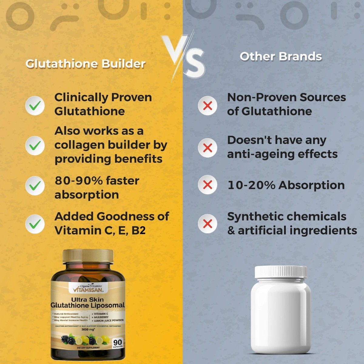 glutathione most effective brand Amazon.com: NatureBell Glutathione Supplement 2,000mg Per Serving, 240  Veggie Capsules