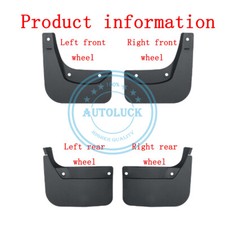 4Pcs Mud Flaps for 2023 Tesla Model 3 Highland Front Rear Mudguards Fenders