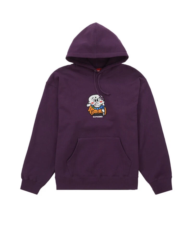 Supreme AOI Buddha Hooded Sweatshirt Black