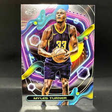 2024 TOPPS CHROME COSMIC MYLES TURNER #51 (INDIANA PACERS)