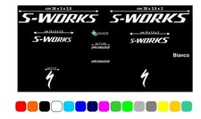 Kit adesivi vinile telaio mtb strada DX + SX  bici Specialized S-WORKS