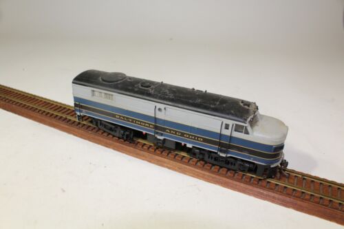 Life Like HO Scale Baltimore & Ohio Diesel #837 A - Track Tested, KD Couplers - Picture 2 of 3