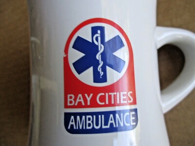 BAY CITIES Ambulance Coffee Mug heavy duty | eBay