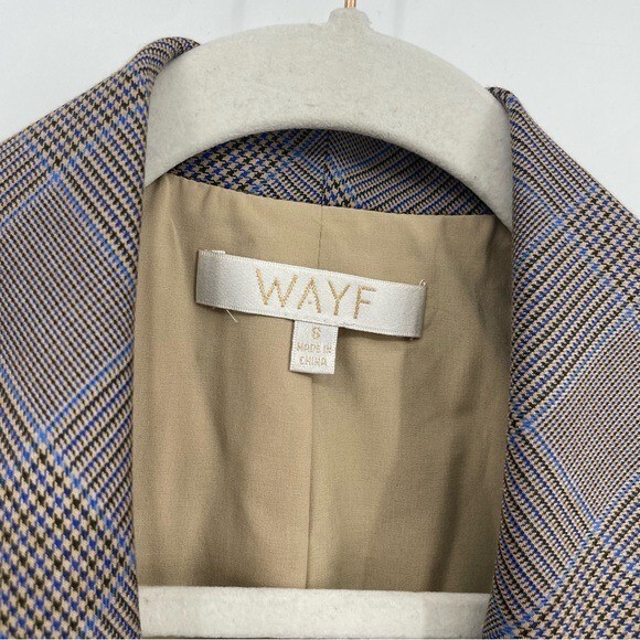 WAYF Goodwin single breasted 1 Button Blazer Jack… - image 2