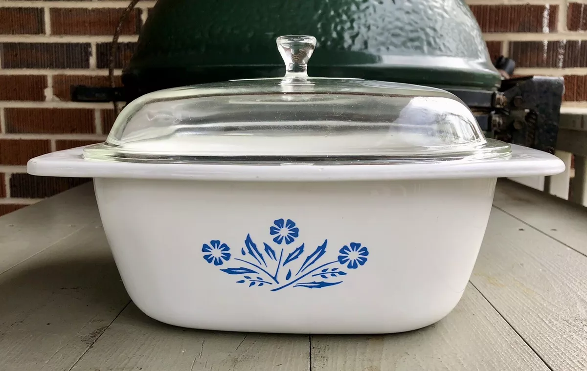 Corningware 5.5 qt. Cast Aluminum Blue Dutch Oven with Lid