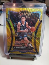 2019-20 Panini Select Premier Brandon Clarke Gold Wave SSP Rookie Grizzlies 🏀🔥