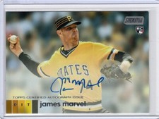 2020 Stadium Club #AJM James Marvel Rookie Autograph