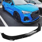 For Audi Q3 Q5 Q7 Q8 S4 S5 S6 Front Bumper Lip Splitter Spoiler Glossy Body Kit