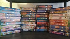 WALT DISNEY CAPOLAVORI 39 CASSETTE VHS ORIGINALI PIU TRE GIOCHI DALNEGRO