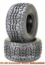 23x11-10 Utility ATV tires for 01-08 Kawasaki MULE 3000/3010 High Load Cap Set 2
