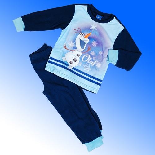 Fleece Pyjamas Warm Cosy Thermal Genuine Licenced PJs 2 3 4 5 6 7 8 9 14 Years - Picture 16 of 29