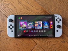 Nintendo Switch OLED Model Console - White Bundle + Extra Wireless Controller